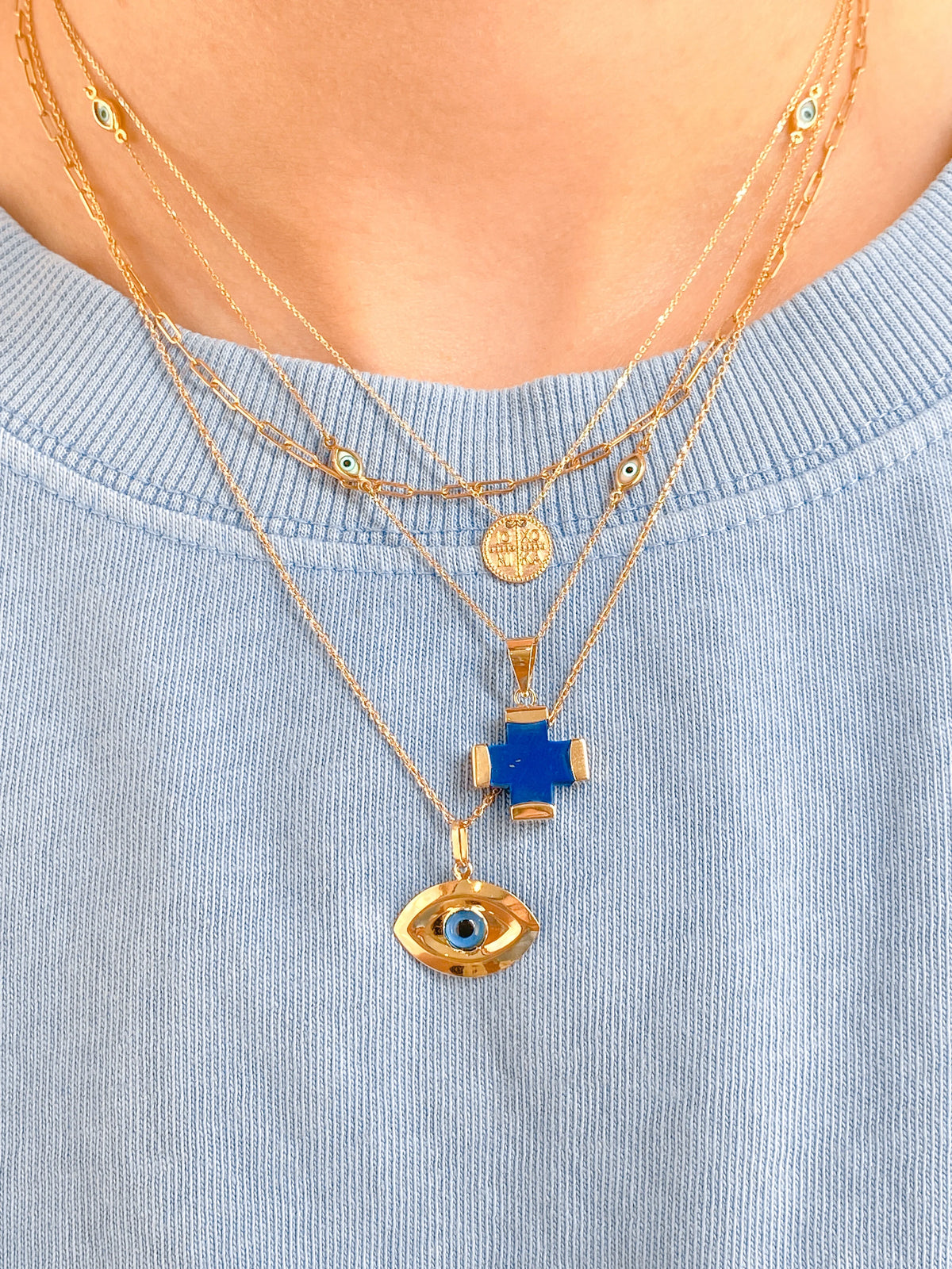 Apollo Evil Eye Charm