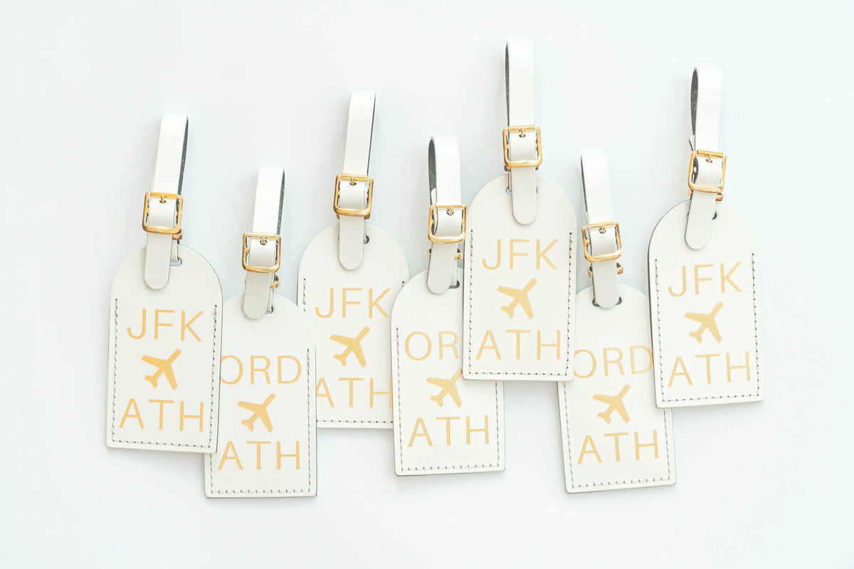 Take Me to Athens Luggage Tag - JFK