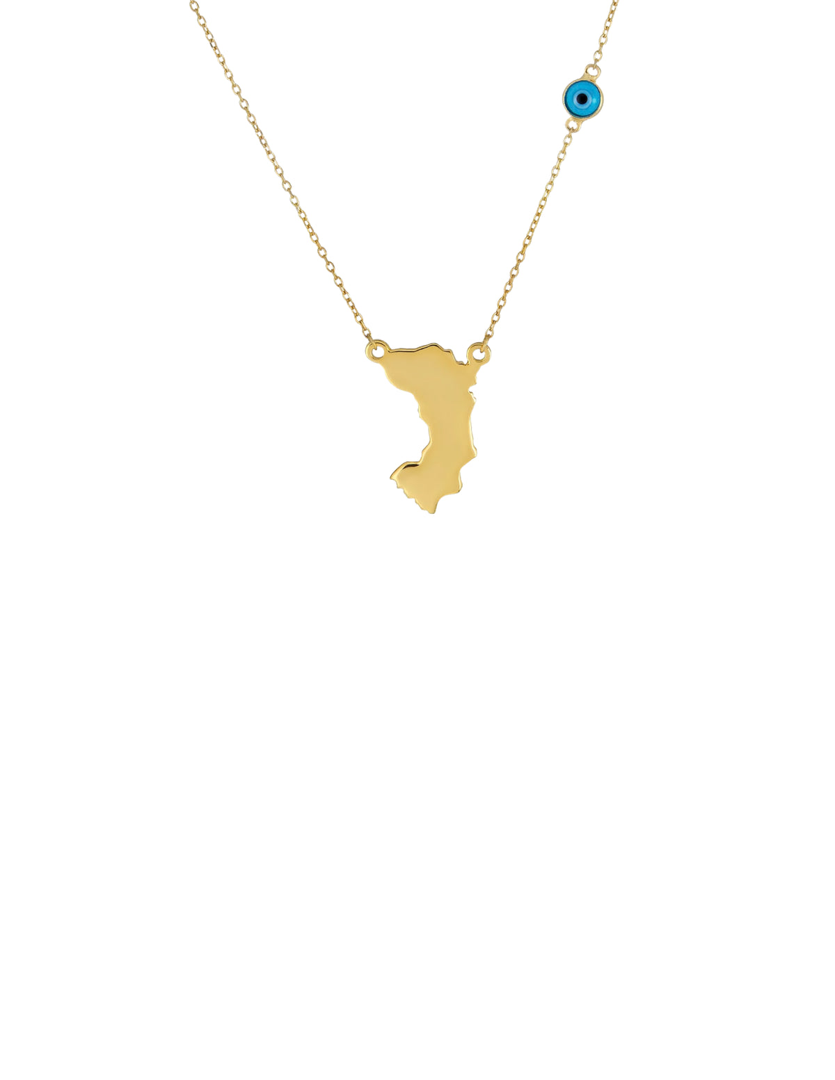 Map Necklace