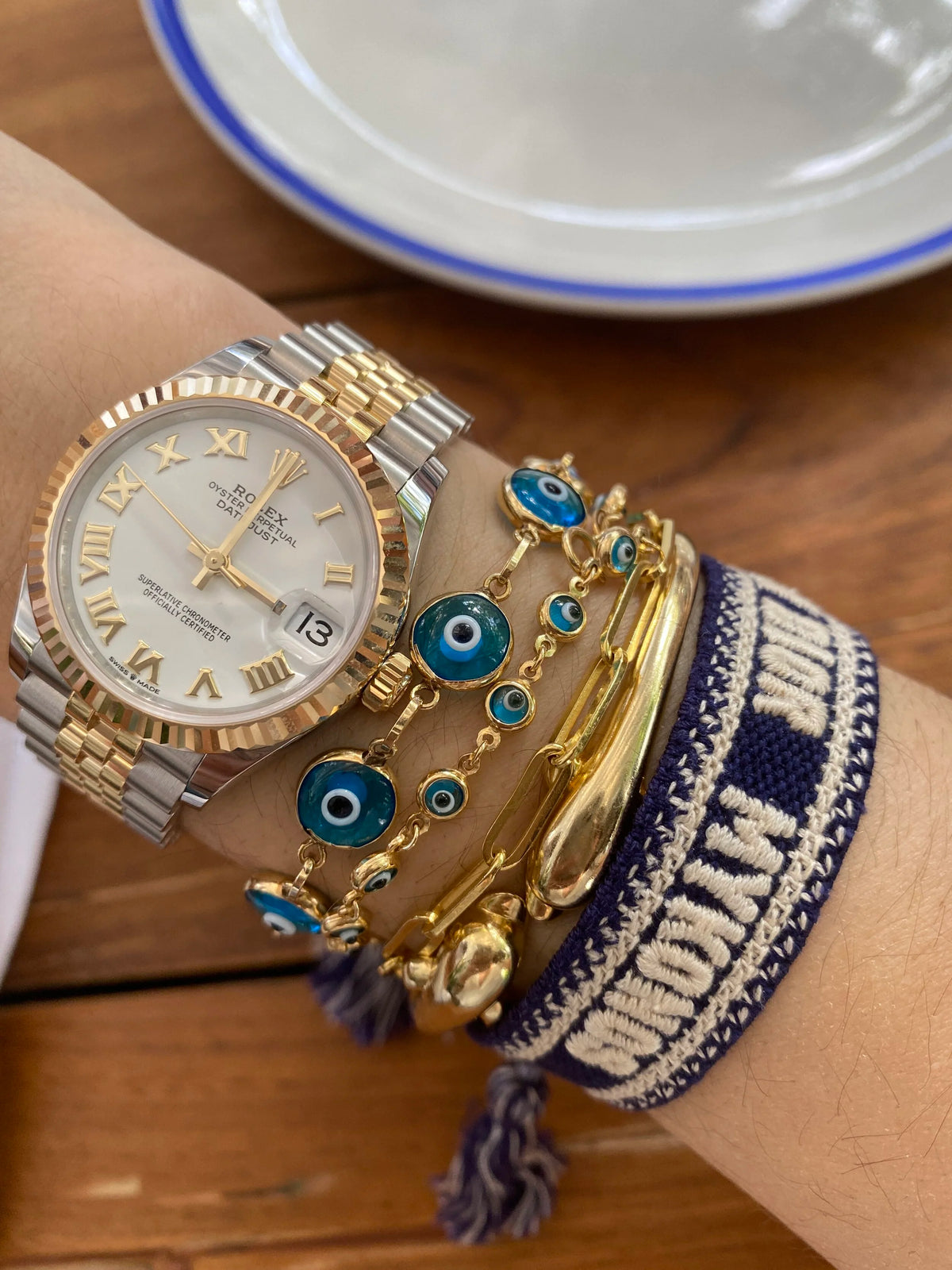 Classic Evil Eye Bracelet - Turquoise