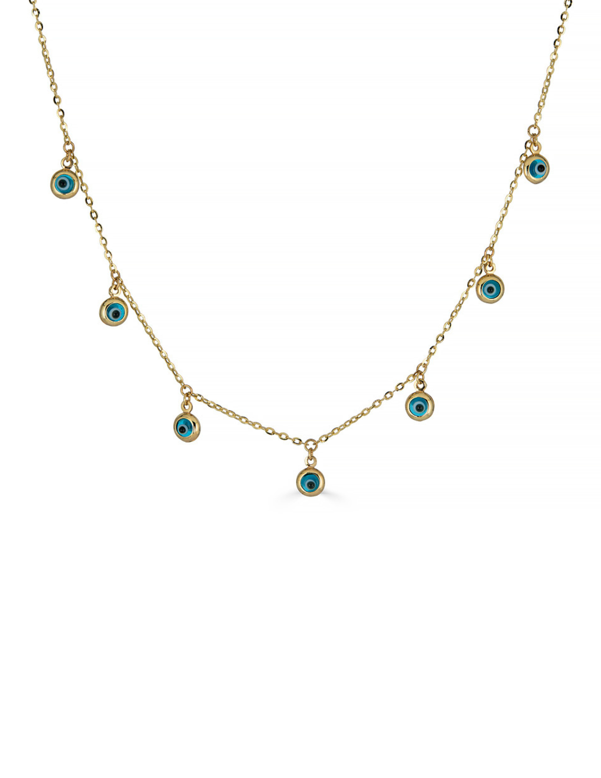 Evil Eye Drop Necklace