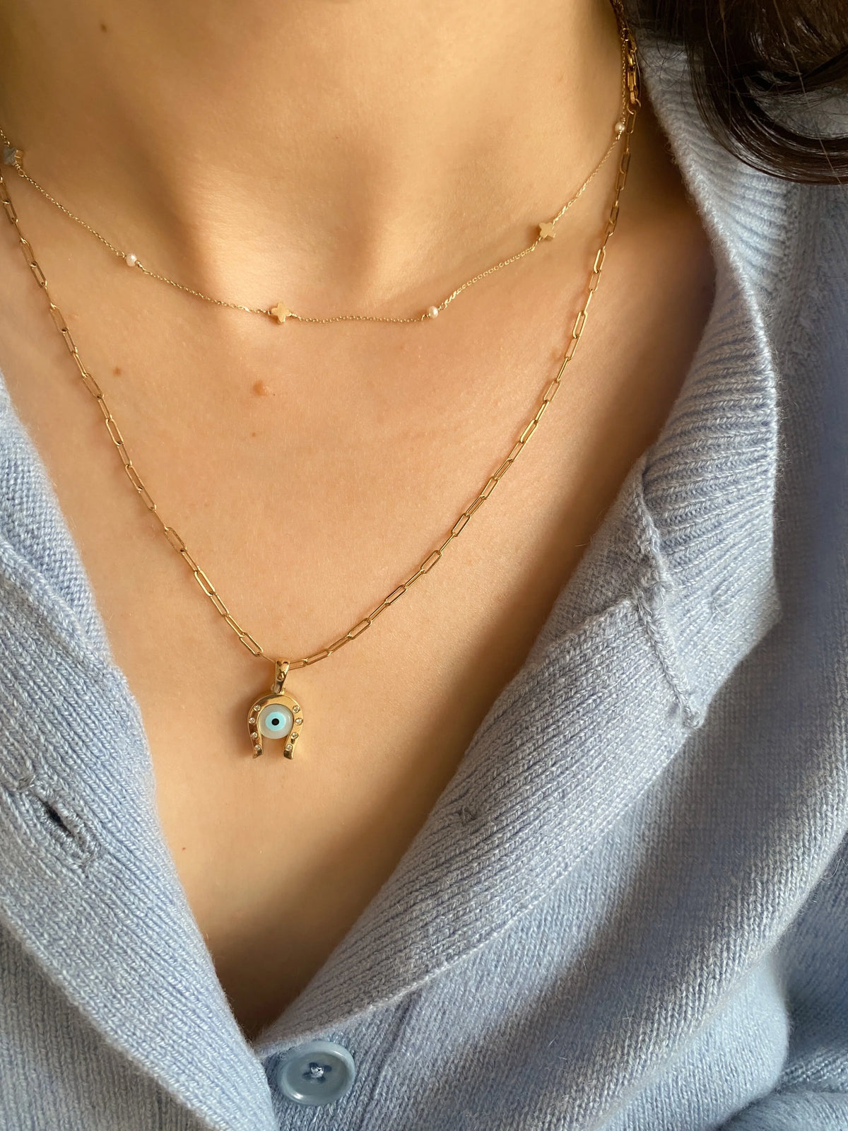 Anthos Necklace - Pearl
