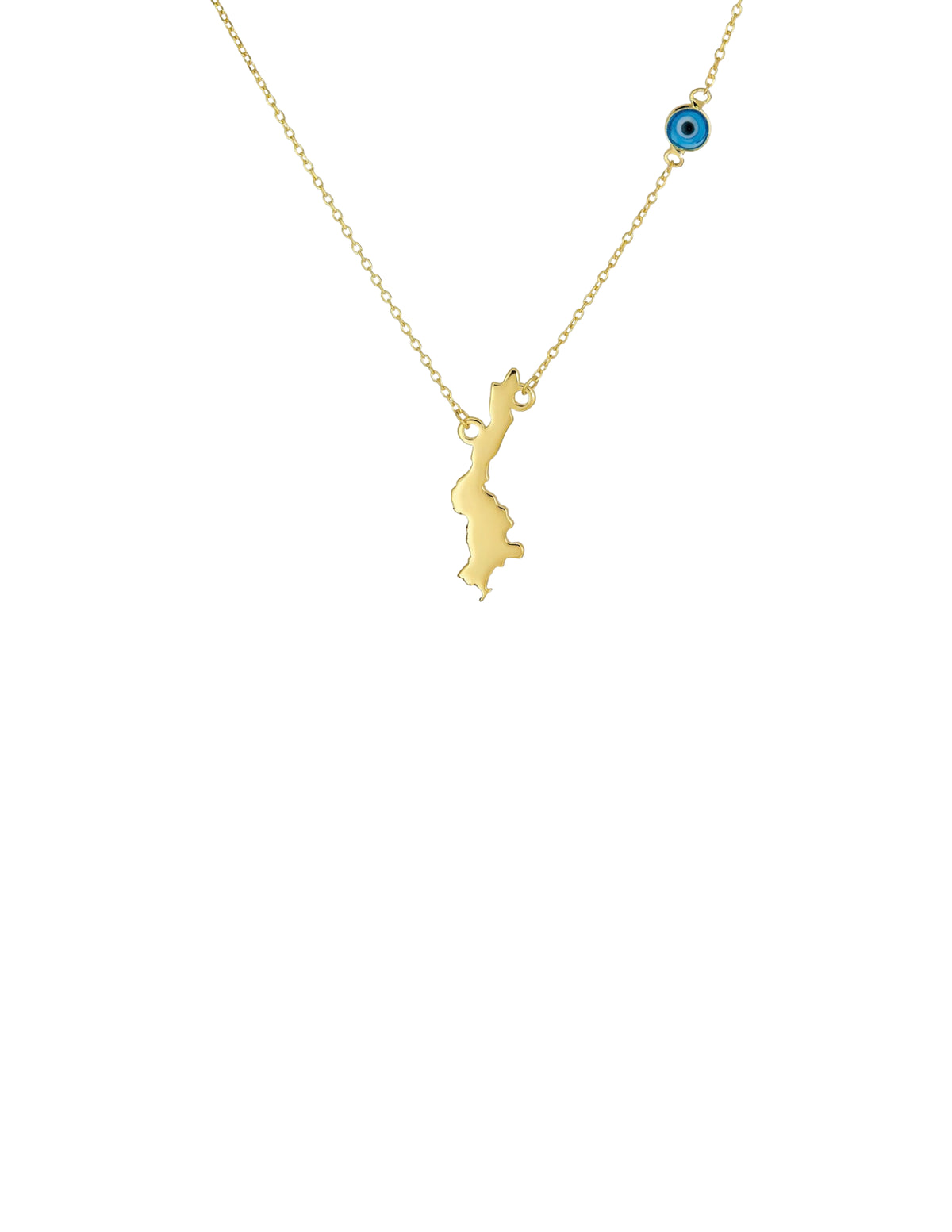 Map Necklace