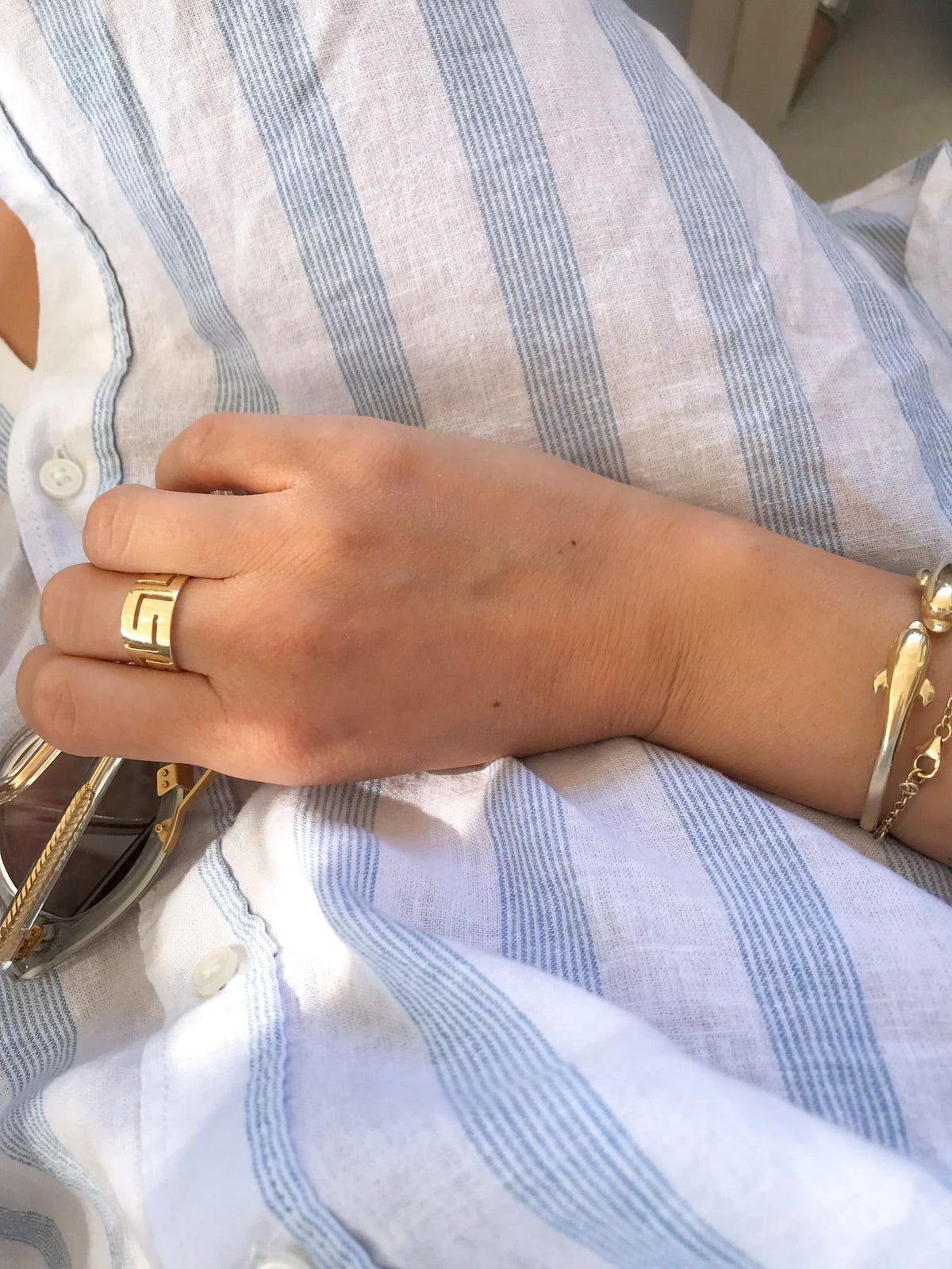 Marianthi's Meandros Ring