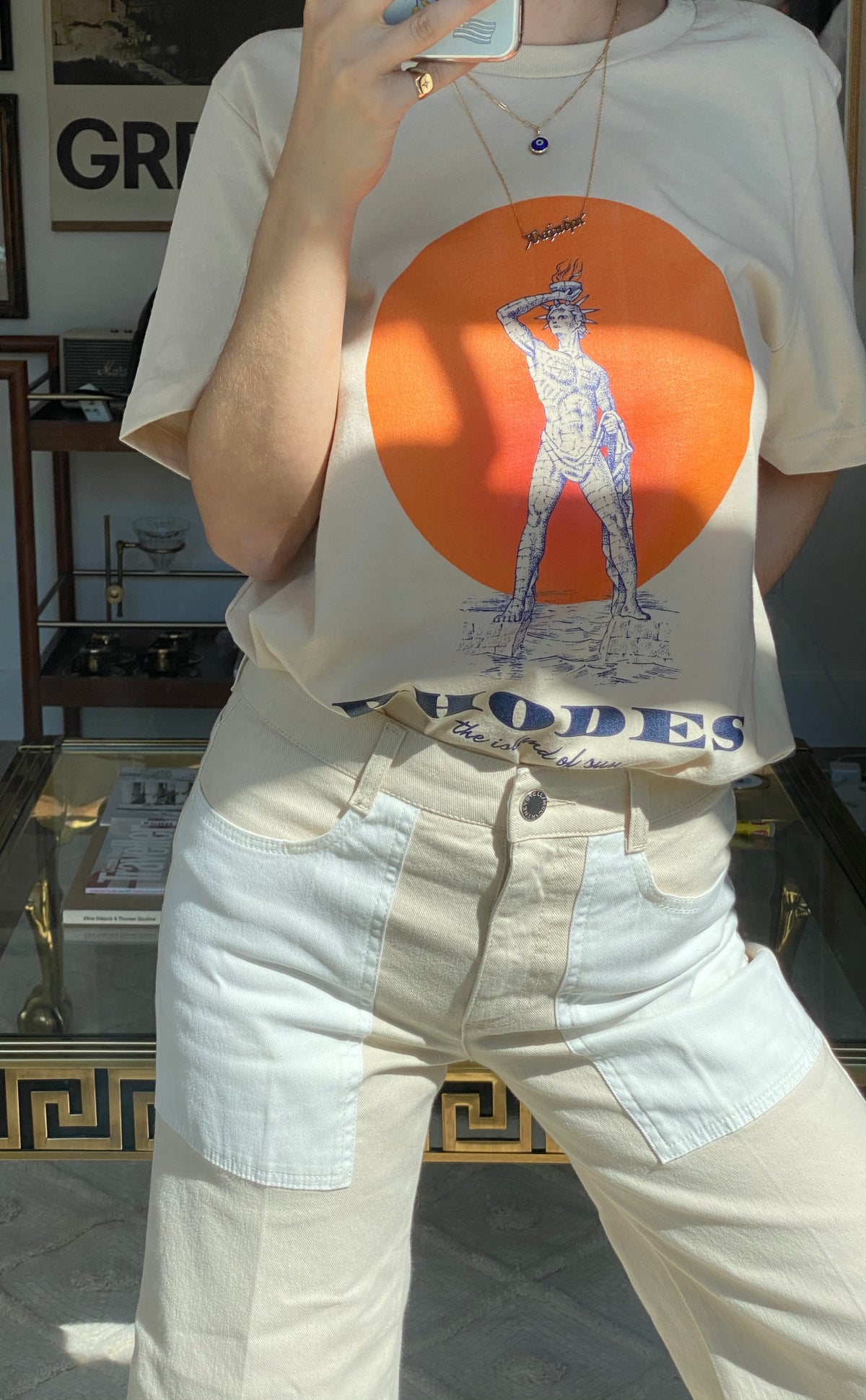 Vintage Inspired Rhodes Tee